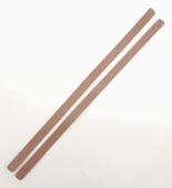 Çanta Aksesuar Gerçek Deri 35x1.2 cm Sütlü Kahve Renk Çift Çanta Sapı - 3