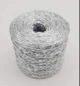 Çanta Aksesuar Özel Sarım Simli Kağıt İp Mat Açık Gri Renk thumbnail 1