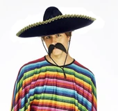 Nessiworld Sombrero Meksika Şapkası Mariachi Altın Şeritli Yetişkin Boy - 2