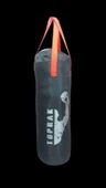 Boks Torbası Eldiven, Karabina ve Bandaj Hediyeli İçi Dolu 60x22cm Füme - 3