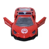 Çek Bırak Metal Araba Lamborgini - ILK003 - İtfaiye - 5