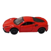 Çek Bırak Metal Araba - 4311B - Kırmızı - 4