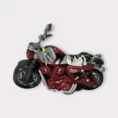 Çek Bırak Custom Motorsiklet 9 Cm - Kırmızı thumbnail 1