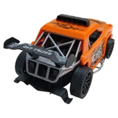 Sürtmeli Yarış Arabası - Turuncu thumbnail 5