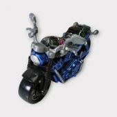 Çek Bırak Custom Motorsiklet 9 Cm - Mavi - 2