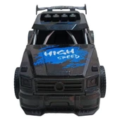 Sürtmeli Yarış Arabası - Siyah thumbnail 5