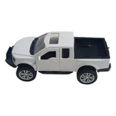 Çek Bırak Metal Arazi Aracı 13 cm - Beyaz thumbnail 5