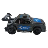 Sürtmeli Yarış Arabası - Siyah thumbnail 4