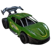 Sürtmeli Yarış Arabası - Yeşil thumbnail 3