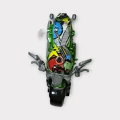 Çek Bırak Custom Motorsiklet 9 Cm - Yeşil thumbnail 5