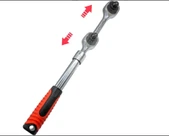 Teleskopik Uzayabilen Cırcır Lokma Kolu 1/2 72 Diş - 3