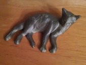 Uzanan Kedi Biblo Masaüstü Dekoratif Hediyelik Süs Eşyası Maket - 2