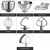 Kitchenaid Artisan 5Ksm175psems Medallion Silver 4.8L Stand Mikser - 4
