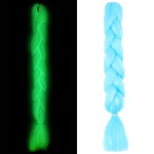 Fosforlu Neon Örgülük Saç Esperer 100 Gr. - Açık Mavi - 1