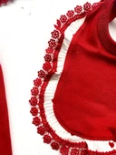 Kalp Desenli Dantel İşlemeli Hastane Çıkışı thumbnail 5