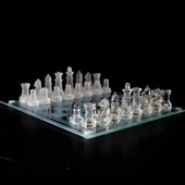 Cam Santraç Takımı (25x25)cm Dekoratif Hediyelik - 3