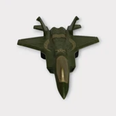 Çek Bırak Savaş Uçağı 10 cm - Yeşil thumbnail 5