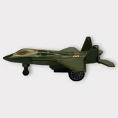 Çek Bırak Savaş Uçağı 10 cm - Yeşil thumbnail 4