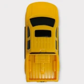 Çek Bırak Arabalar 10 Cm - Sarı Pick-Up - 6