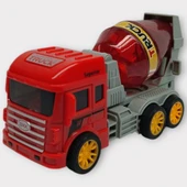 Sürtmeli Oyuncak İş Makinaları - Beton Mikser - 7