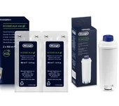 Delonghi Bakım Kiti Su Filtresi + 2x100ml Kireç Çözücü Solüsyon thumbnail 1