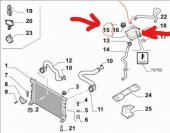 FIAT PRATICO  1.3 MTJ  YEDEK SU DEPOSU KAPAKLI         51891028 - 5