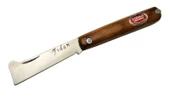 Fidan AS 20 Kahverengi Bahçe Aşı Çakısı 18,5cm - Manuel, Ahşap Sap - 1