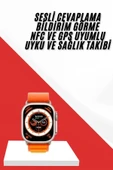 Akıllı Saat GPS Özelliği Bildirim Görme Adımsayar Sesli Görüşme Yapabilen - 2
