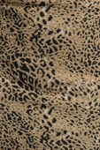 Modern Tarz Büyük Beden Astarsız Örme Mini Boy Animal Desenli Örme Etek - 5