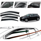 Opel Astra J Hatchback 2012 Kromlu Cam Rüzgarlığı 4 Lü thumbnail 1