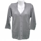 Kollu Bayan Triko hırka - 9