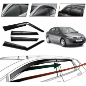 Renault Megane 2 2007 Cam Rüzgarlığı 4 Lü - 1