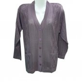 Rahat Kalıp Kadın Triko Hırka - 3