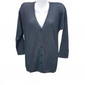 Uzun Kollu Kadın Triko Hırka - 3