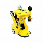 Pasifik Işıklı Pilli Robot Transformens Sports Car 8986 - 2