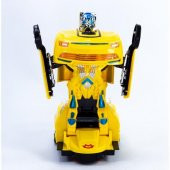 Pasifik Işıklı Pilli Robot Transformens Sports Car 8986 - 6