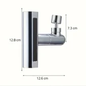 3 Farklı Modlu Çok Amaçlı Musluk Adaptörü Evrensel Musluk Başlığı Şelale Musluk thumbnail 5