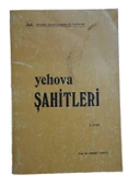 YEHOVA ŞAHİTLERİ (İKİNCİ EL KİTAP) - 1