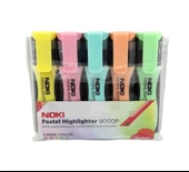 Noki Pastel Fosforlu Kalem 5 Renk Set - 3