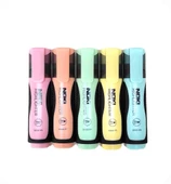 Noki Pastel Fosforlu Kalem 5 Renk Set - 2
