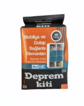 Made Deprem Kiti Mobilya Dolap Sabitleme Set 56 Pr - 1