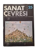 SANAT ÇEVRESİ (RESİM, HEYKEL, DEKORATİF SANATLAR, MİMARLIK, TİYATRO, SİNEMA, TV, FOTOĞRAF, SANAT OLAYLARI) KASIM 1980 SAYI 25 (İKİNCİ EL KİTAP) - 1