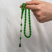 Sıkma Kehribar Tesbih - 3