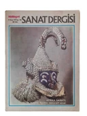 MİLLİYET SANAT DERGİSİ SAYI: 106 - 15 KASIM 1974 AFRİKA SANATI: FETİŞLER,  FİGÜRLER, DEKORATİF SANAT (İKİNCİ EL KİTAP) - 1