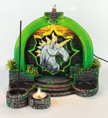 Antik Kapı Unicorn GeriAkış ve Çubuk Tütsülük (Işıklı) - 6