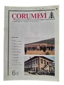ÇORUMEVİ - ÇEKVA ( ÇORUM EĞİTİM VE KÜLTÜR VAKFI ) YAYIN ORGANI  SAYI:6 MART NİSAN 2000 (İKİNCİ EL KİTAP) - 1