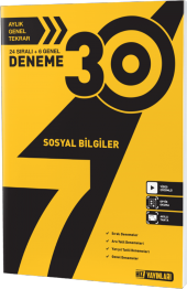 Hız Yayınları 2023 7. Sınıf Sosyal Bilgiler 30 Lu Deneme - 2