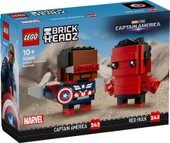 Lego Brickheadz Marvel Kaptan Amerika ve Red Hulk Figürleri 40668 - 1