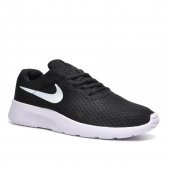 Nike 812654 Tanjun Siyah-Beyaz Fileli Erkek Spor Ayakkabı - 4