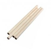 Ahşap Yuvarlak Salıncak Hamak Tahtası 42 cm  Cap 25 mm 4 Adet - 1